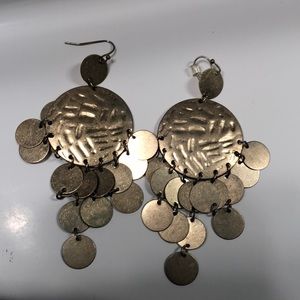 Francesca’s Collection blush gold earrings